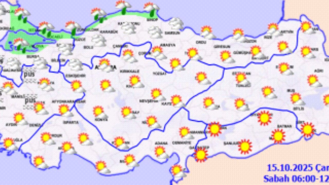 Meteoroloji'den son dakika hava raporu!