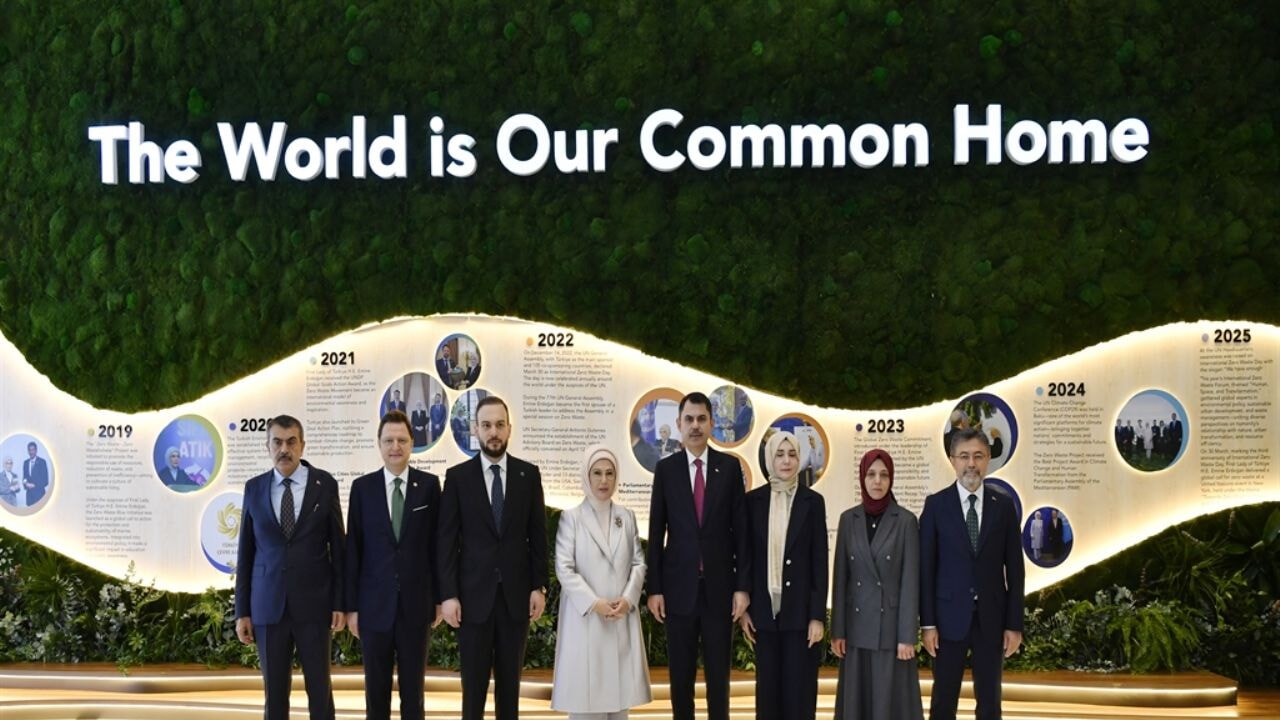 Bakan Kurum'dan 'Sıfır Atık' diplomasisi