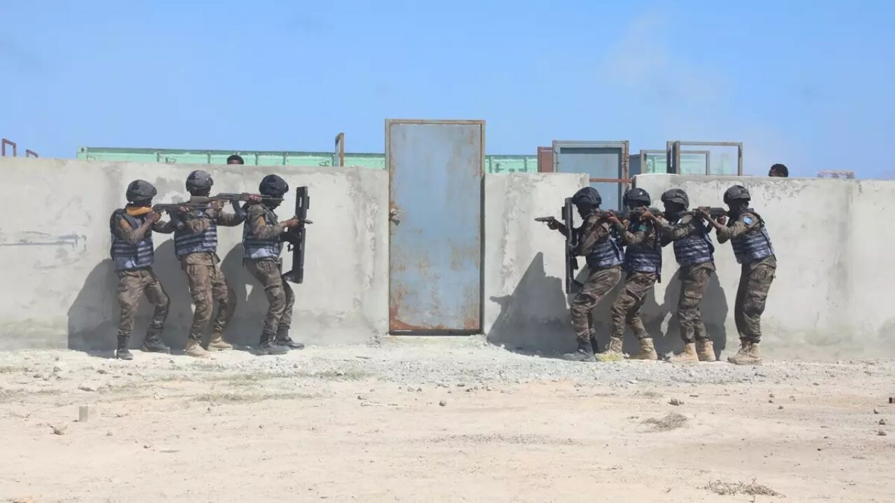 Türkiye'de eğitim gören Somalili Polisler kritik görevlerde