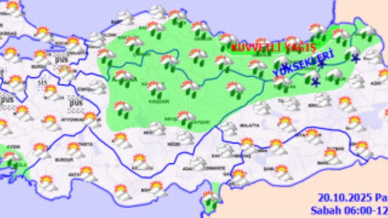Türkiye genelinde sağanak alarmı: Bu illerde dikkat!