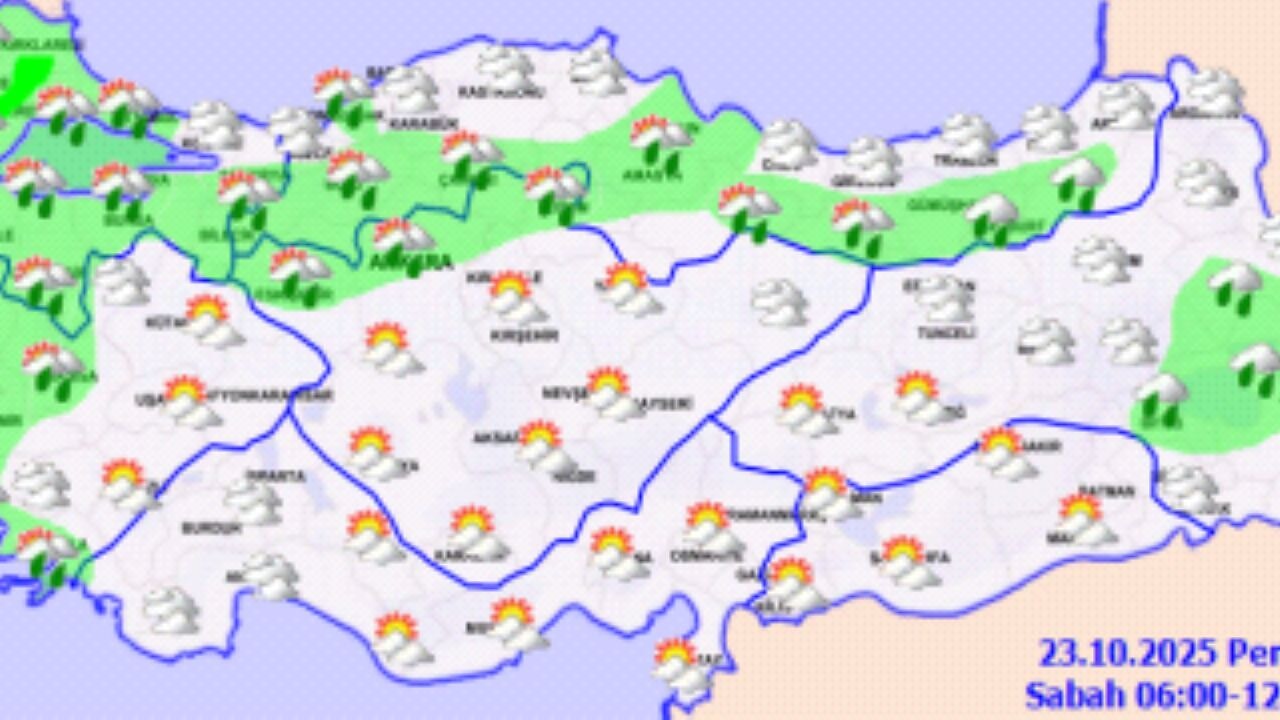 Türkiye genelinde yağışlı hava etkili olacak: İşte il il hava durumu