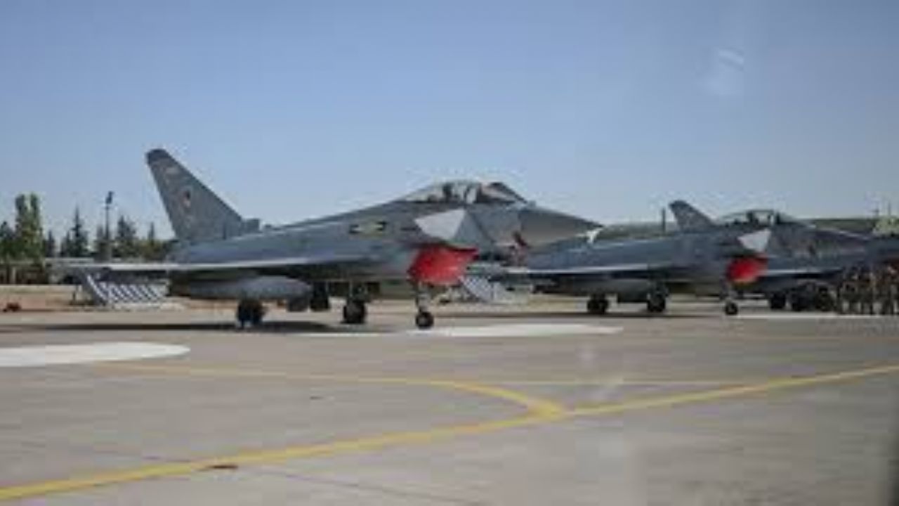 Milli Savunma Bakanlığından, Eurofighter Typhoon savaş uçaklarına ilişkin paylaşım