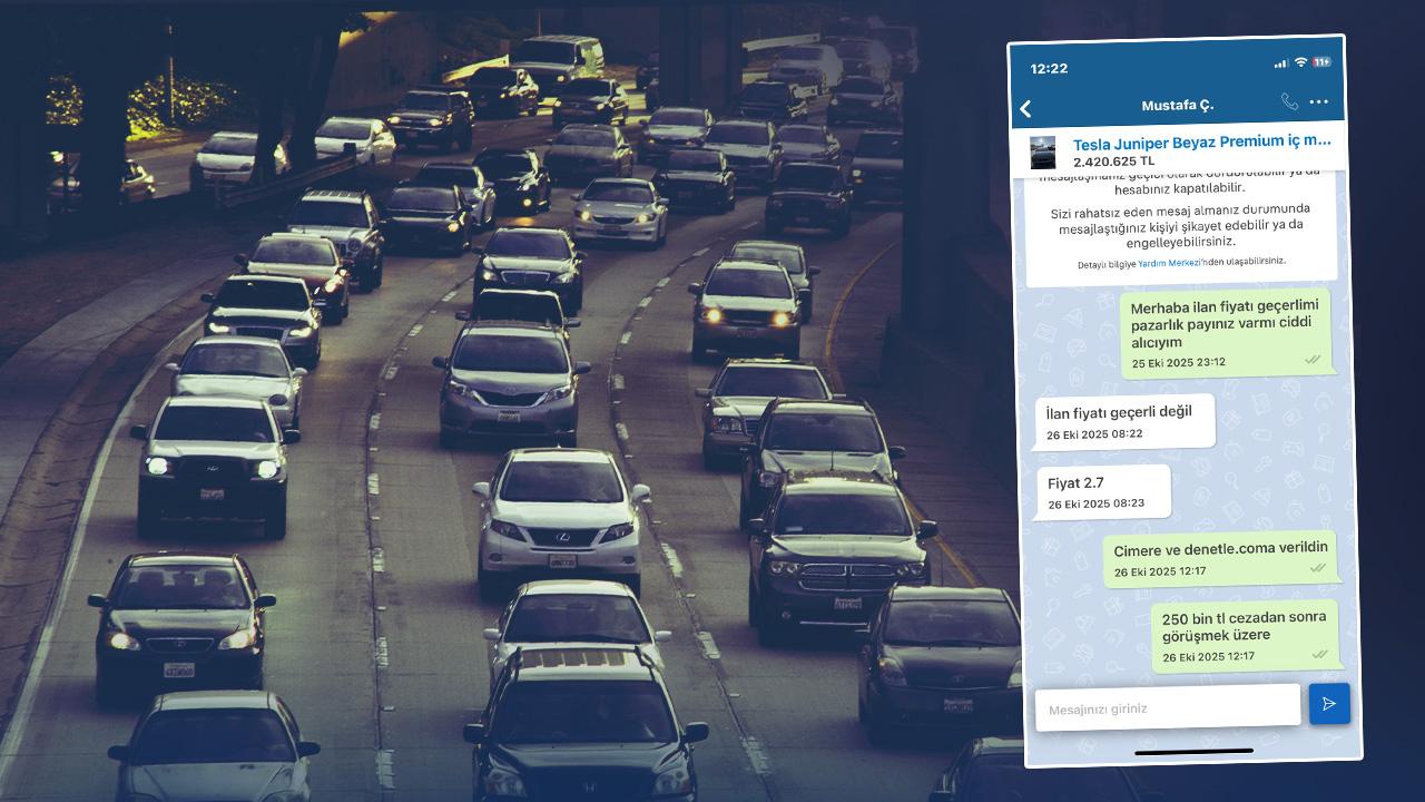 Aracını piyasanın üzerinde satmaya çalışan kişiye ceza