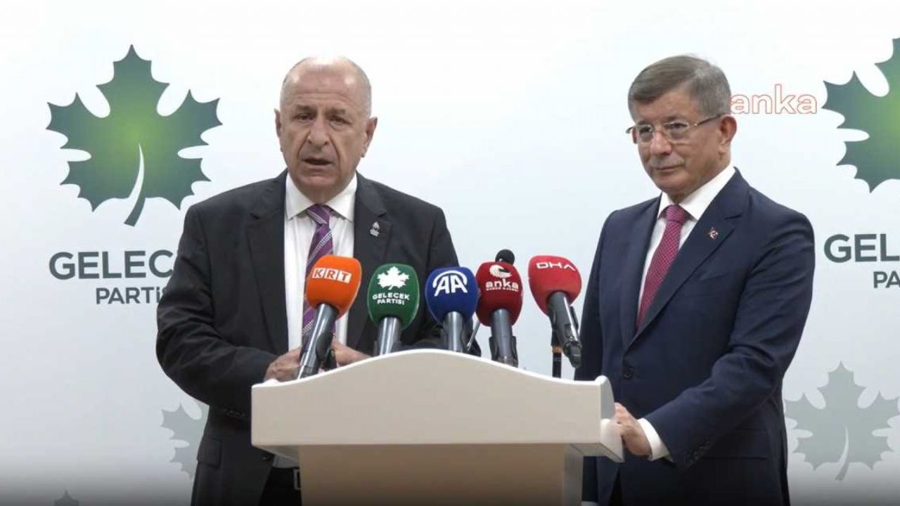 Davutoğlu ile Ümit Özdağ arasında 'Mossad' gerginliği