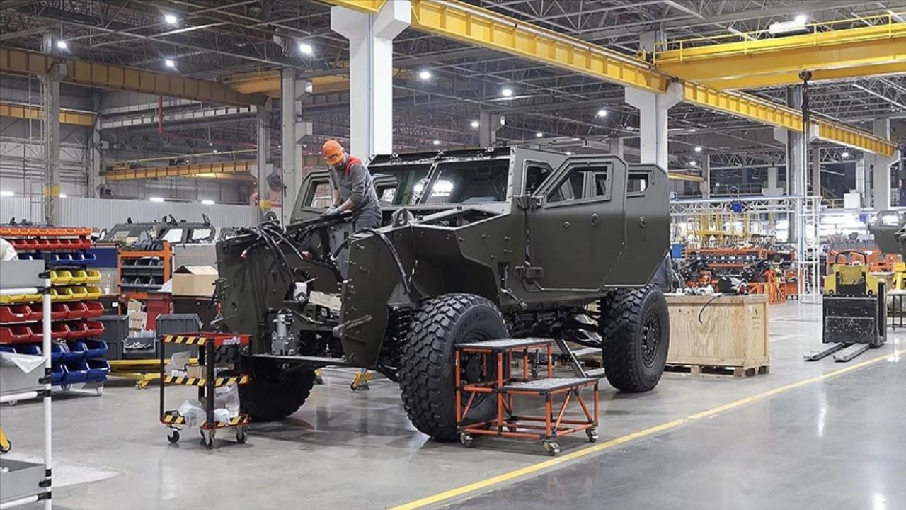 Türkiye'nin tek kalemde en büyük zırhlı araç ihracatı