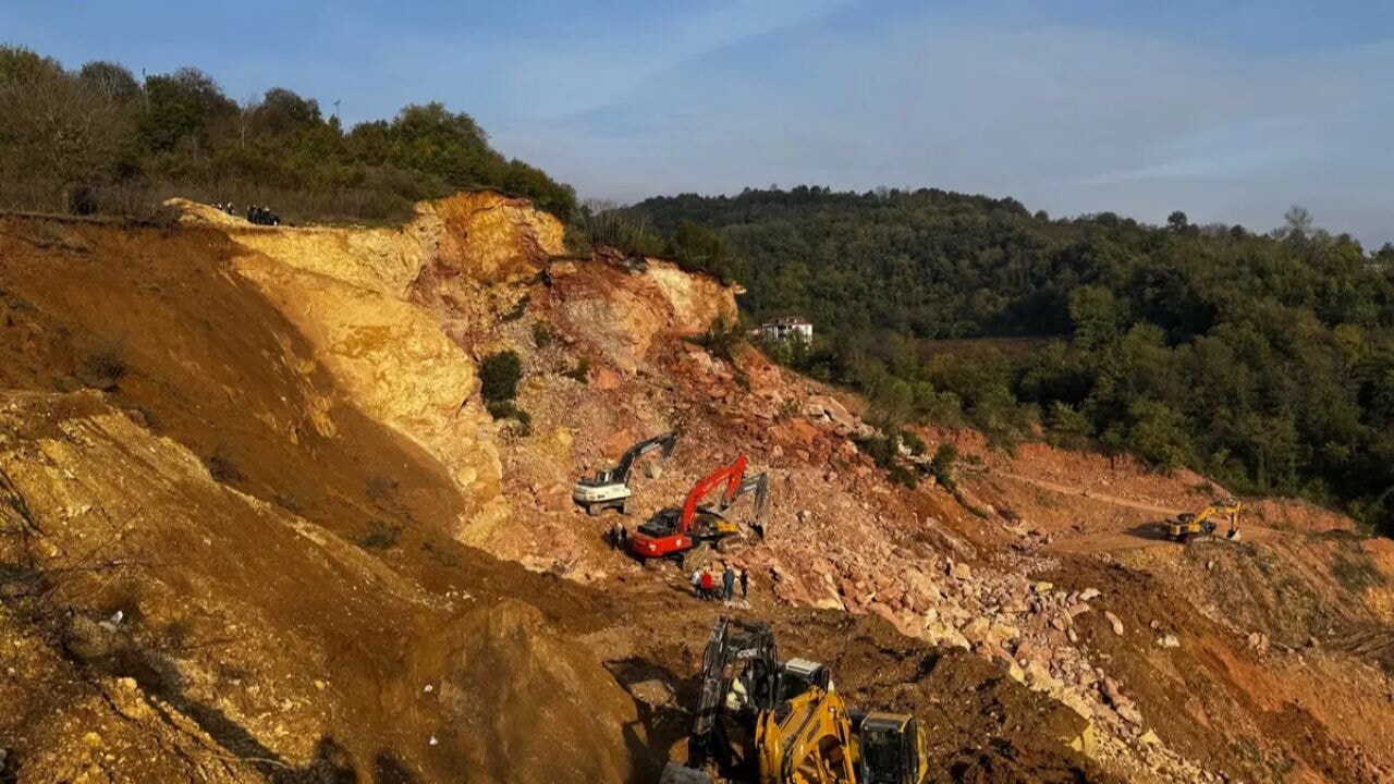 Ordu'da taş ocağında göçük: Arama kurtarma sürüyor