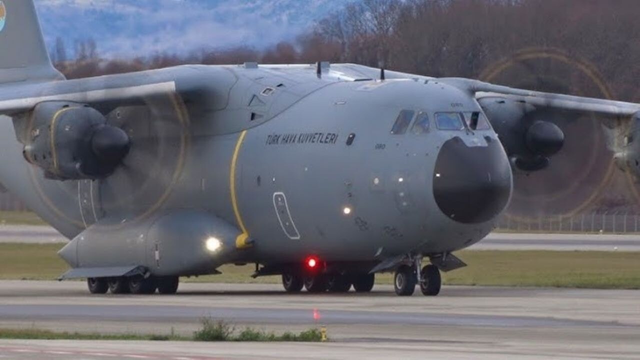 MSB: C130 tipi askeri kargo uçağı düştü