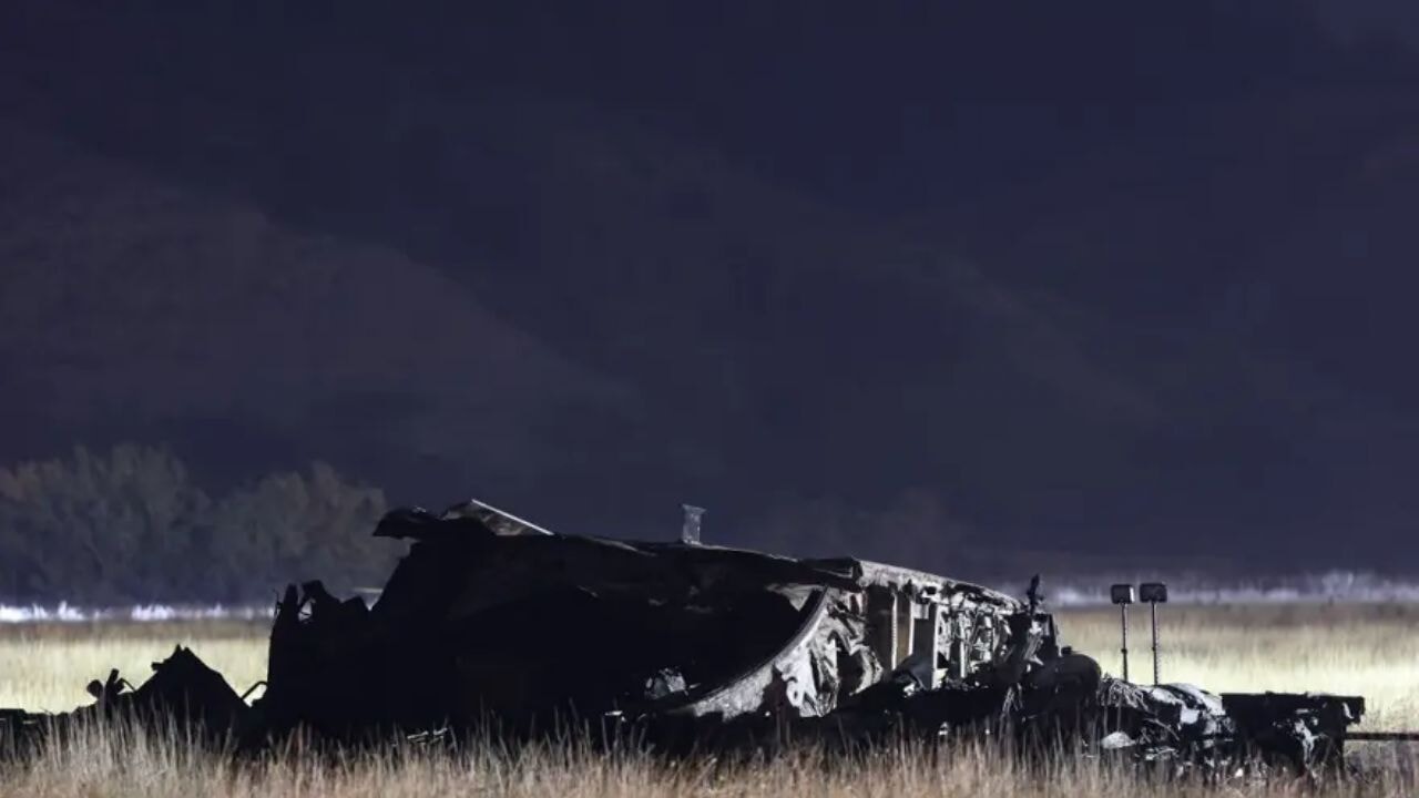 C-130 askeri uçağın enkazı Türkiye'de