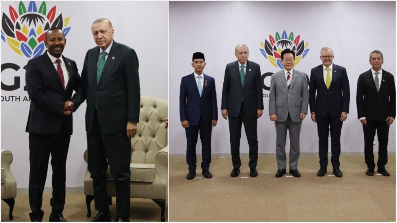 Cumhurbaşkanı Erdoğan'dan G20 Liderler Zirvesi temasları