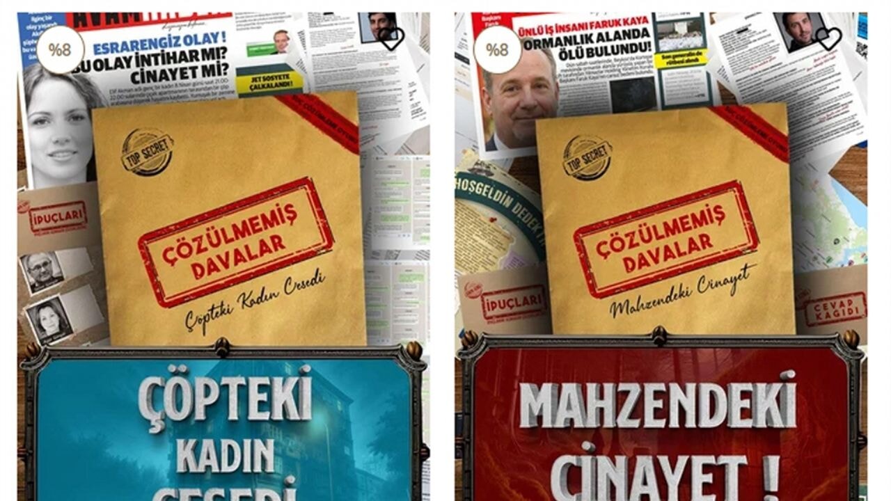 'Çözülmemiş Davalar': Korkunç cinayetler oyun oldu