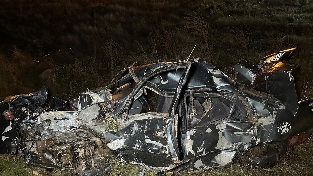 İzmir-Uşak yolunda korkunç kaza