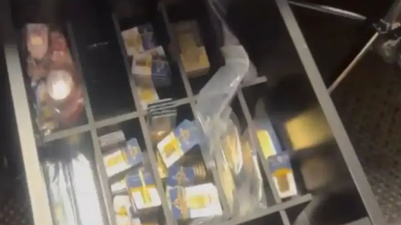 Büyükçekmece Adliyesi'nden çalınan altınların fotoğrafları ortaya çıktı