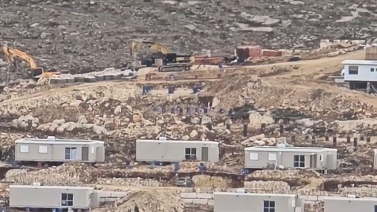 El Halil'de yerleşimci kuşatması