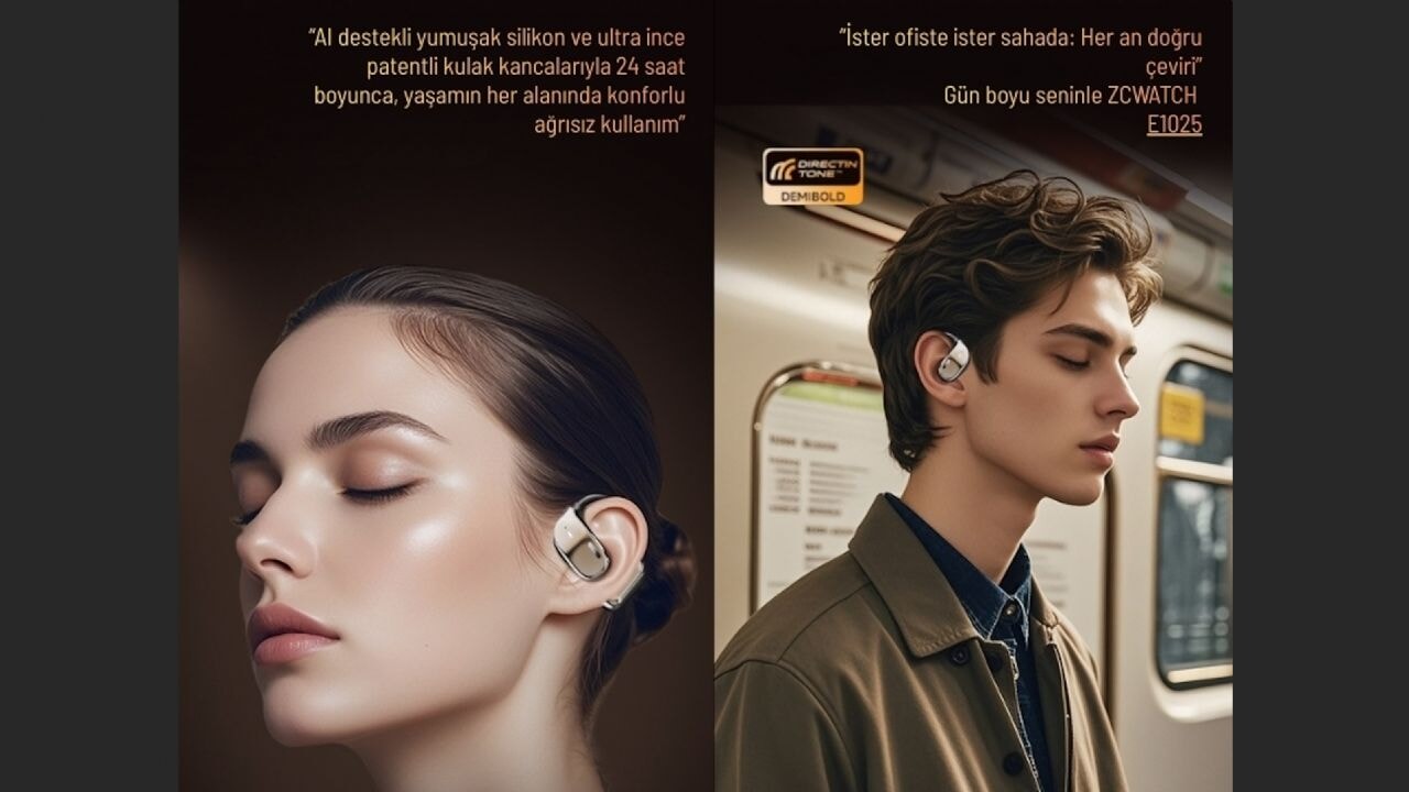 ZCWATCH, Yapay Zekâ Destekli Yeni Nesil Çeviri Kulaklığı E1025'i Tanıttı