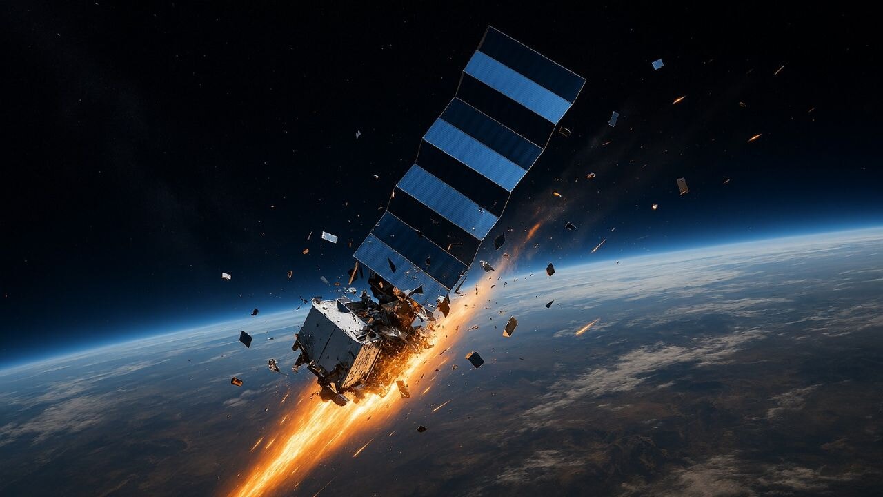 Starlink uydusu patladı! SpaceX Dünya'ya düşeceğini doğruladı