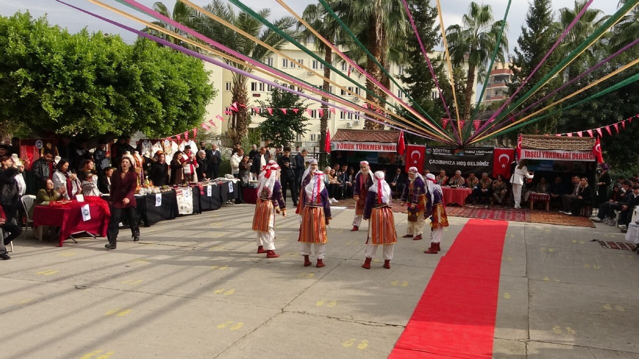 Mersin'de 'Yörük Göçer Kültür Kalır' şöleni
