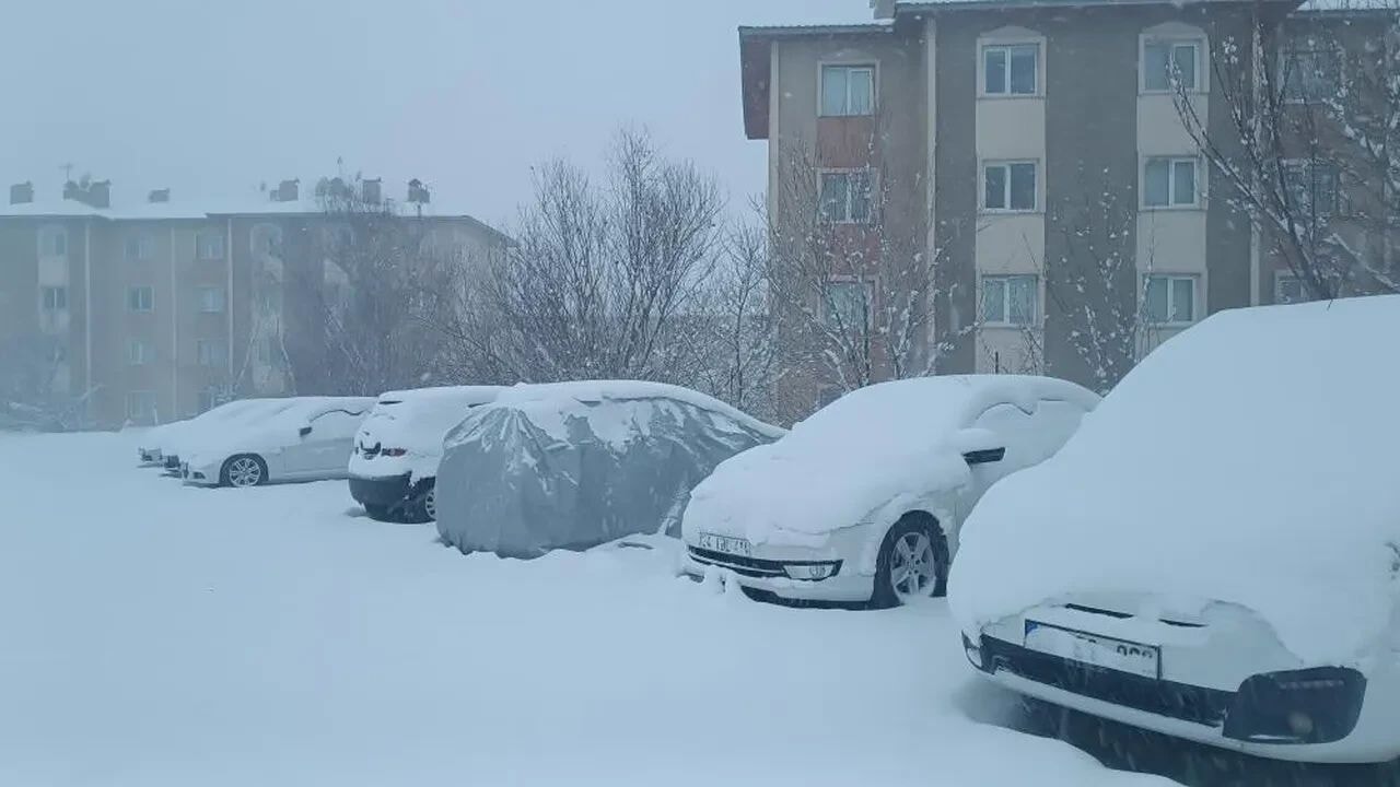 Doğu'da kar yağışı hayatı felç etti!