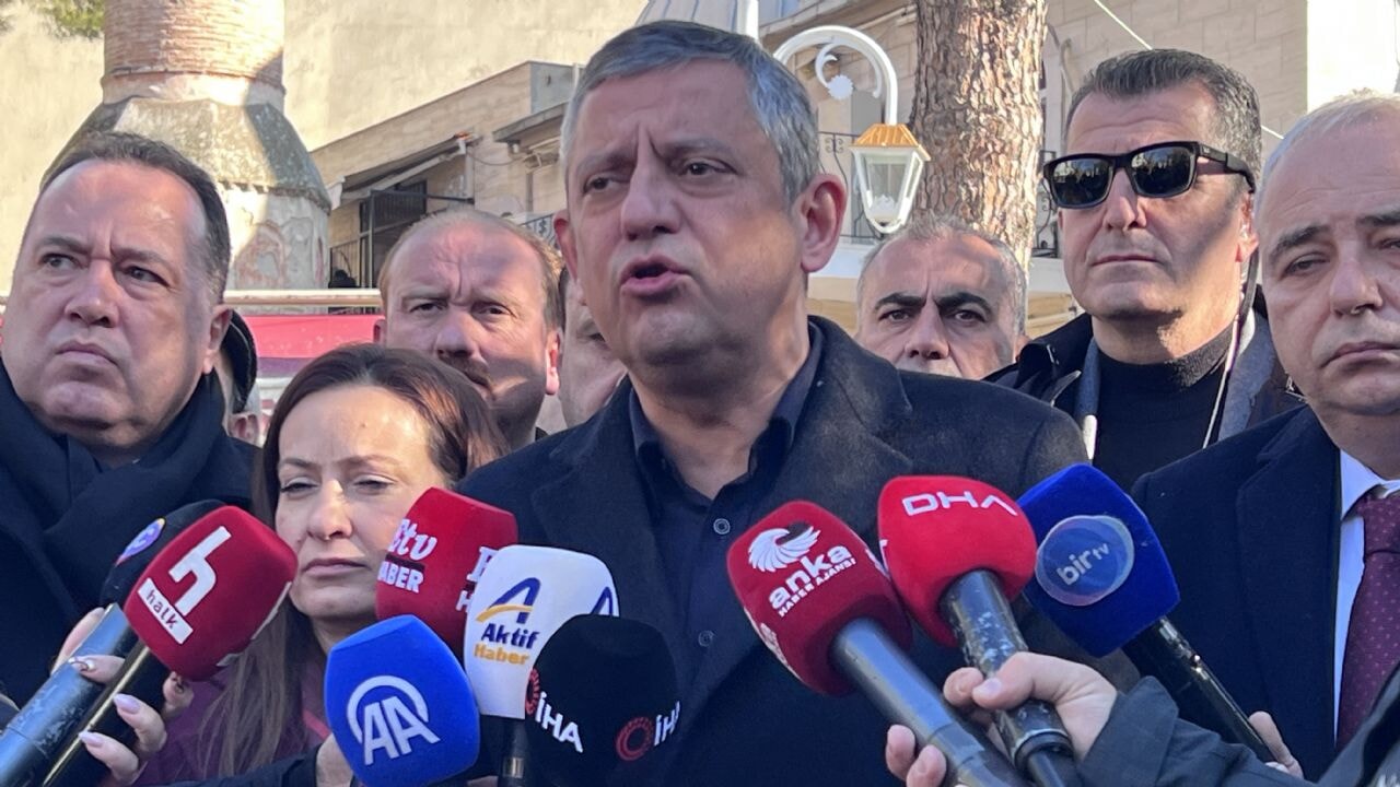 CHP Genel Başkanı Özgür Özel'den 'Suriye' açıklaması