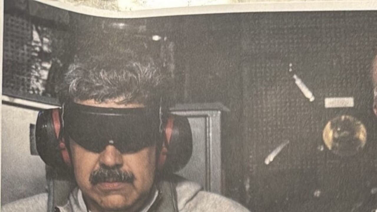 Trump, Maduro'nun ABD savaş gemisindeki fotoğrafını paylaştı