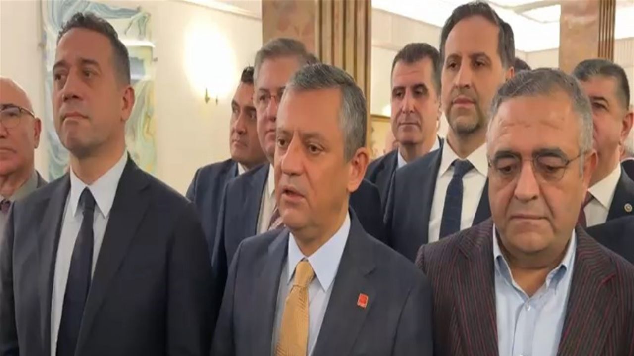 Özgür Özel'den açıklamalar