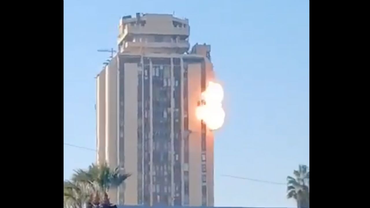 Halep Valilik binasına İHA ile saldırı!