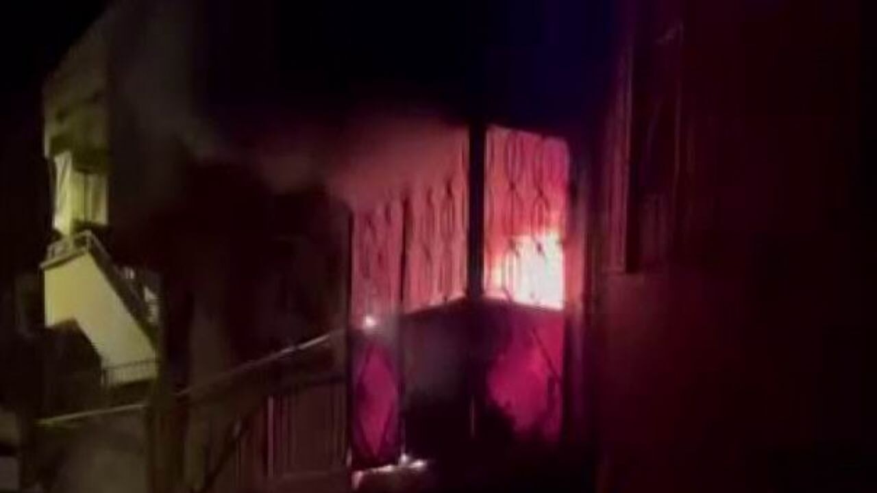 Diyarbakır'da ev yangını