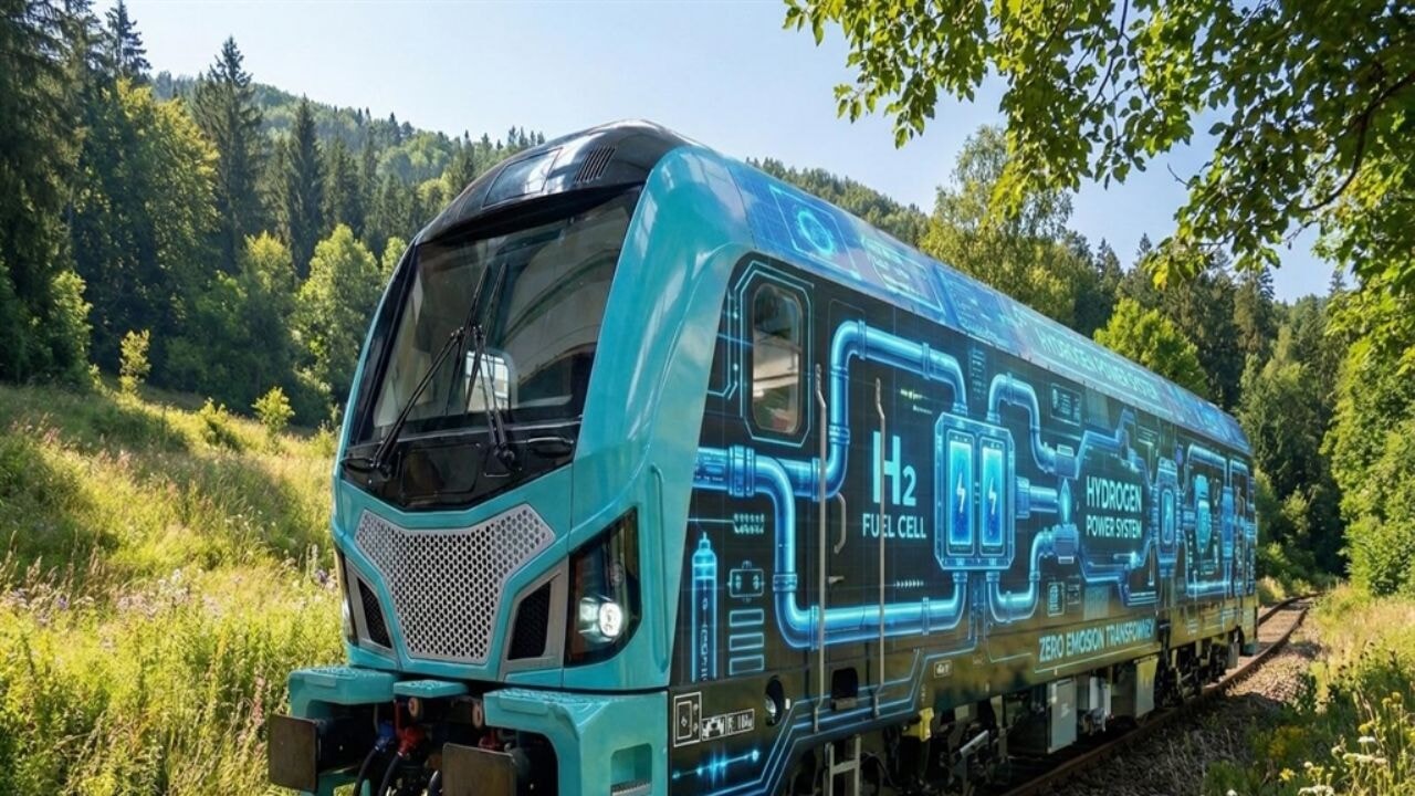 Hidrojen yakıtlı tren için imzalar atıldı