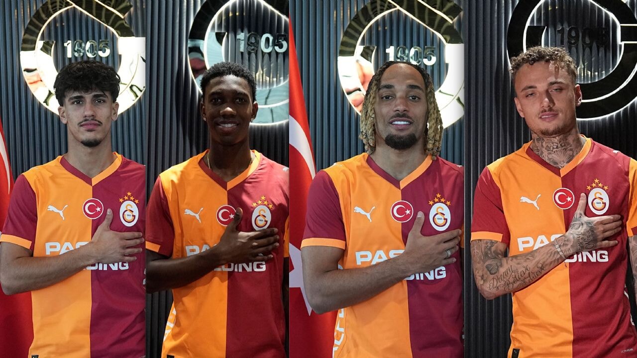 Galatasaray, 5 futbolcu transfer etti; gelenler ve gidenler...
