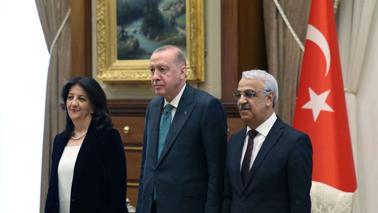 DEM Parti'den Cumhurbaşkanı Erdoğan ile görüşme sonrası açıklama