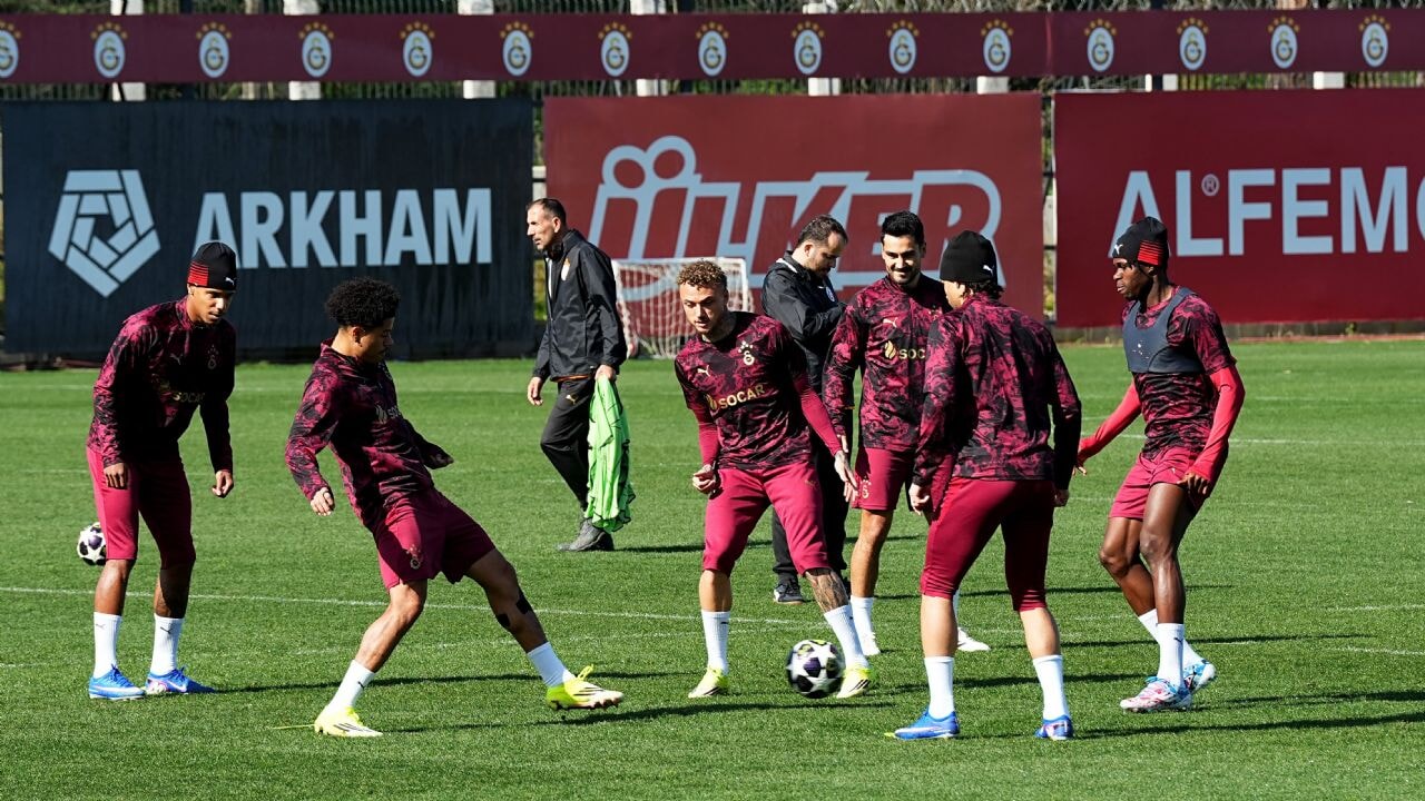 Galatasaray, Juventus maçı hazırlıklarını tamamladı   