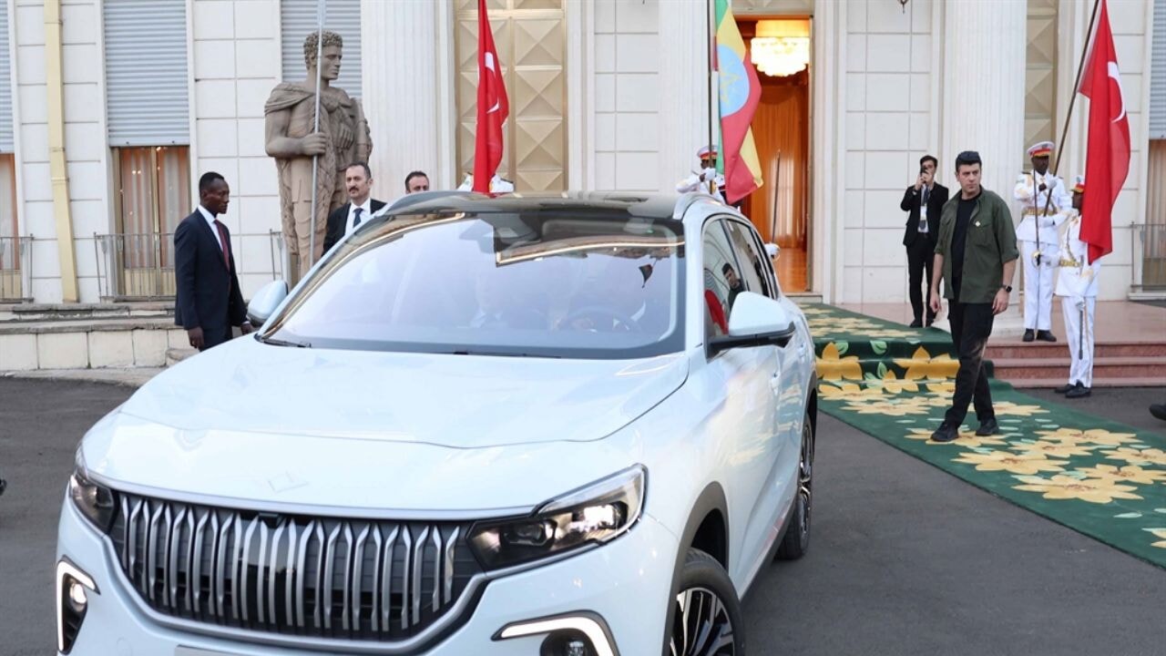 Cumhurbaşkanı Erdoğan'dan Etiyopya Başbakanı Ahmed Ali'ye Togg hediyesi