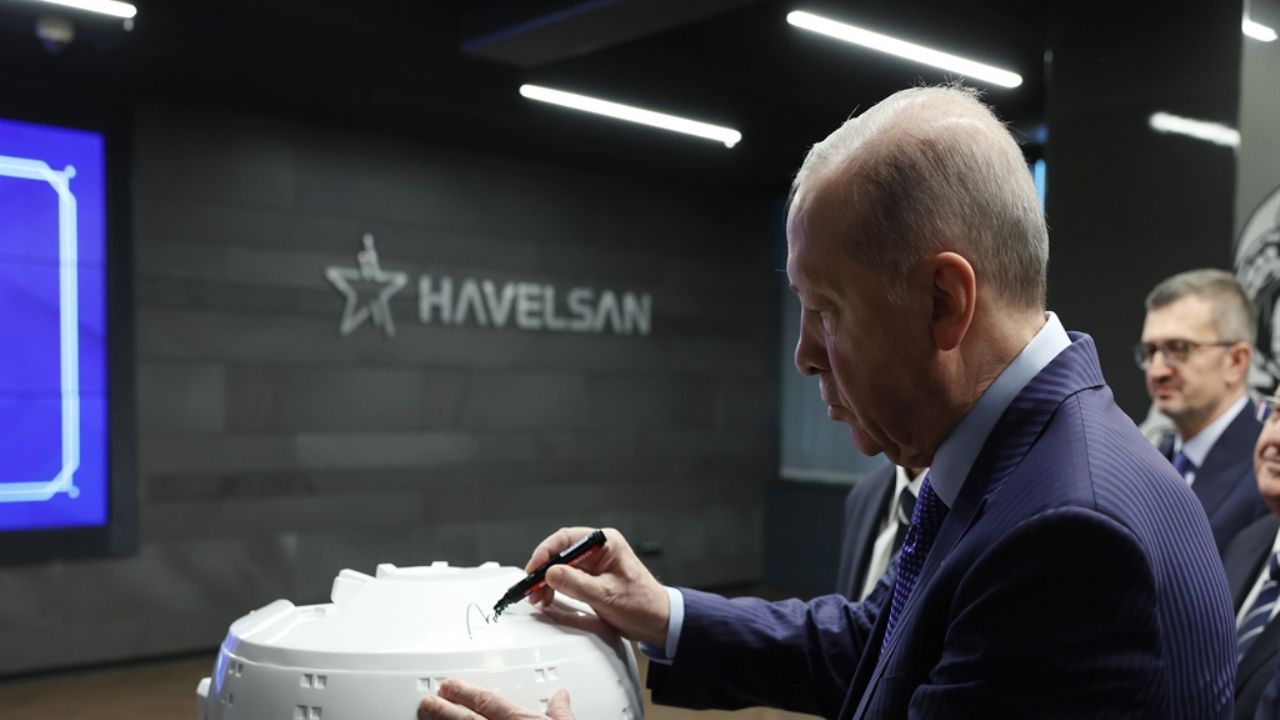 Cumhurbaşkanı Erdoğan'dan HAVELSAN ziyareti