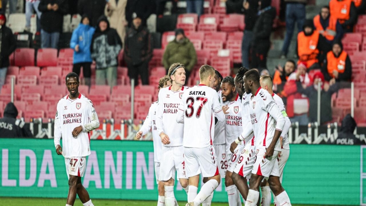 Samsunspor tarih yazıyor