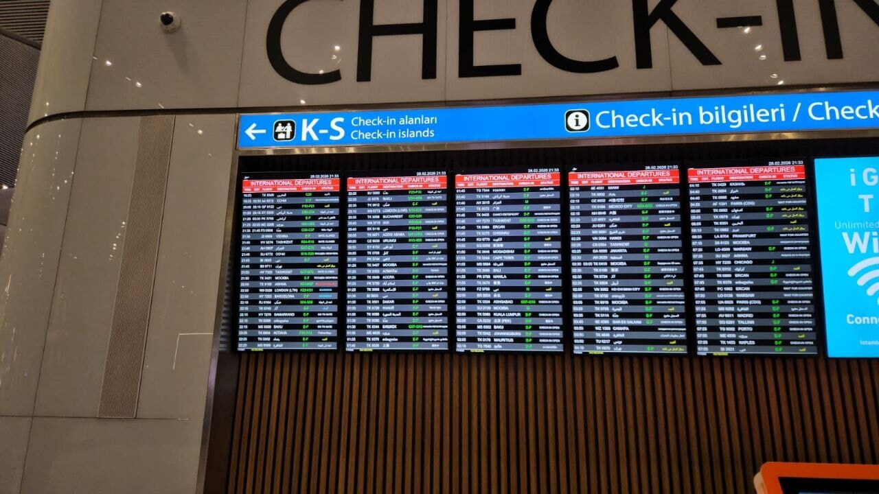 227 uçuş iptal edildi