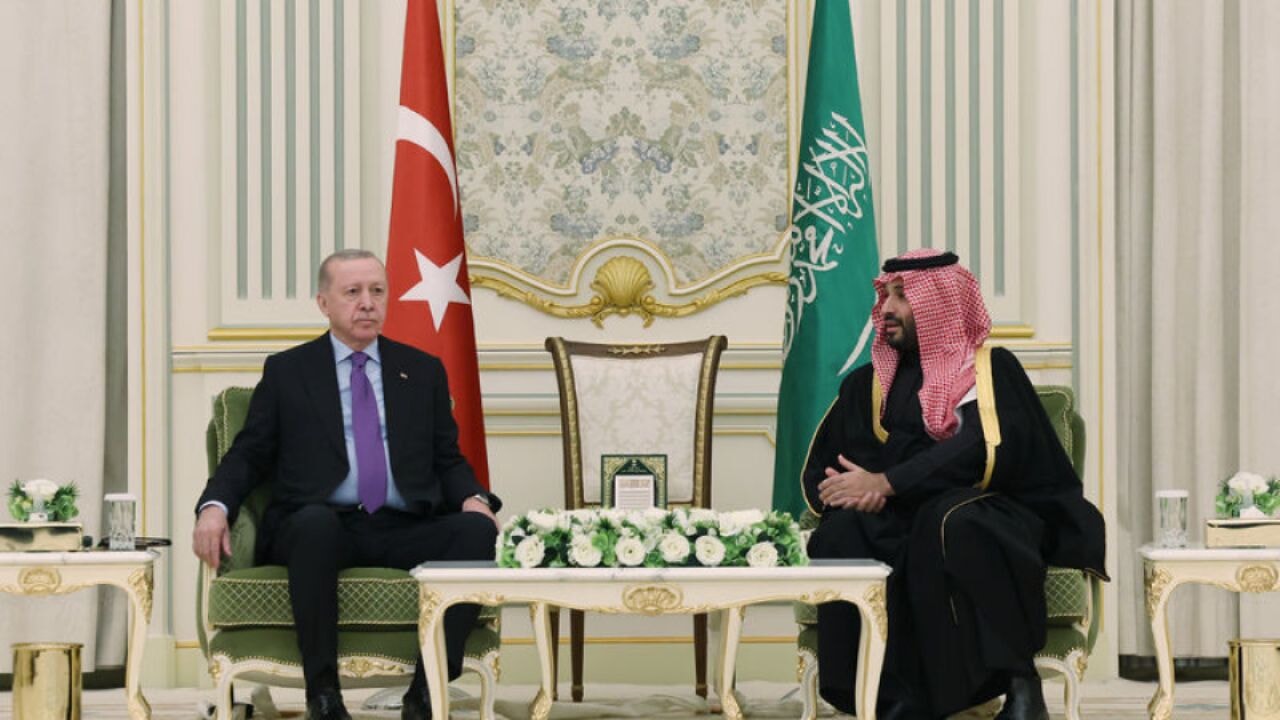 Cumhurbaşkanı Erdoğan, Selman görüştü