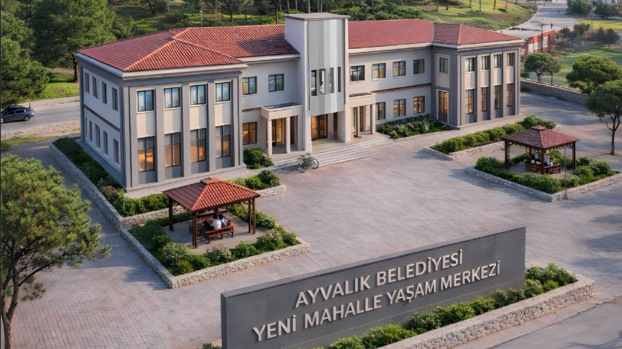 AYVALIK'TA YENİMAHALLE'YE SOSYAL YAŞAM MERKEZİ MÜJDESİ