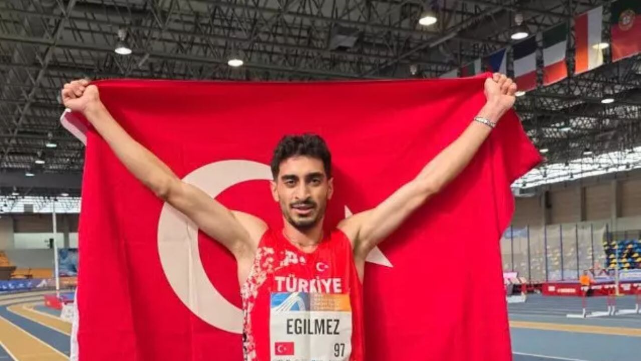 Milli atletten İspanya'da madalya