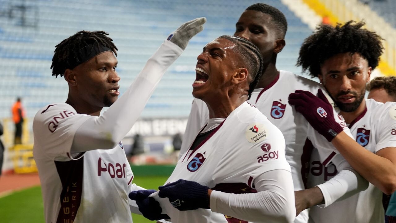 Trabzonspor, 5'te 5 yaptı zirveye ortak oldu