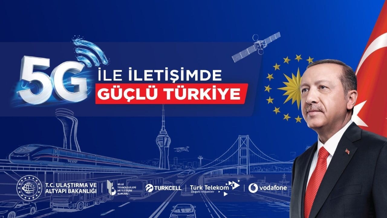 Türkiye 5G'ye geçiyor! Cumhurbaşkanı Erdoğan ilan edecek   