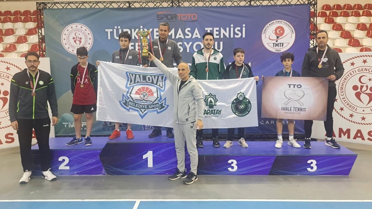 KARATAY BELEDİYESPOR'DAN GURURLANDIRAN BAŞARILAR; MASA TENİSİ VE HALTERDE KARATAY RÜZGARI