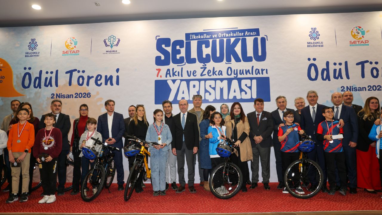 SELÇUKLU AKIL VE ZEKA OYUNLARI YARIŞMASI'NDA ÖDÜLLER SAHİPLERİNİ BULDU