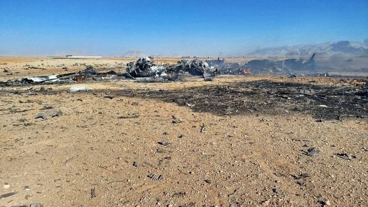 Uçaklarını bırakıp kaçtılar! İki ABD uçağı imha edildi