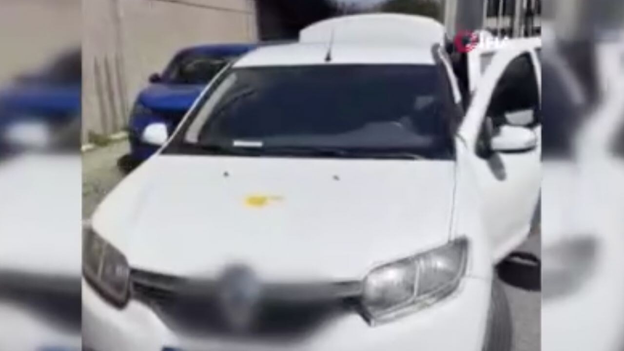 Saldırganların kullandığı otomobil