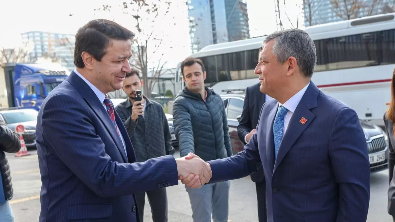 CHP lideri Özel'den Saadet Partisi Genel Başkanı Arıkan'a ziyaret