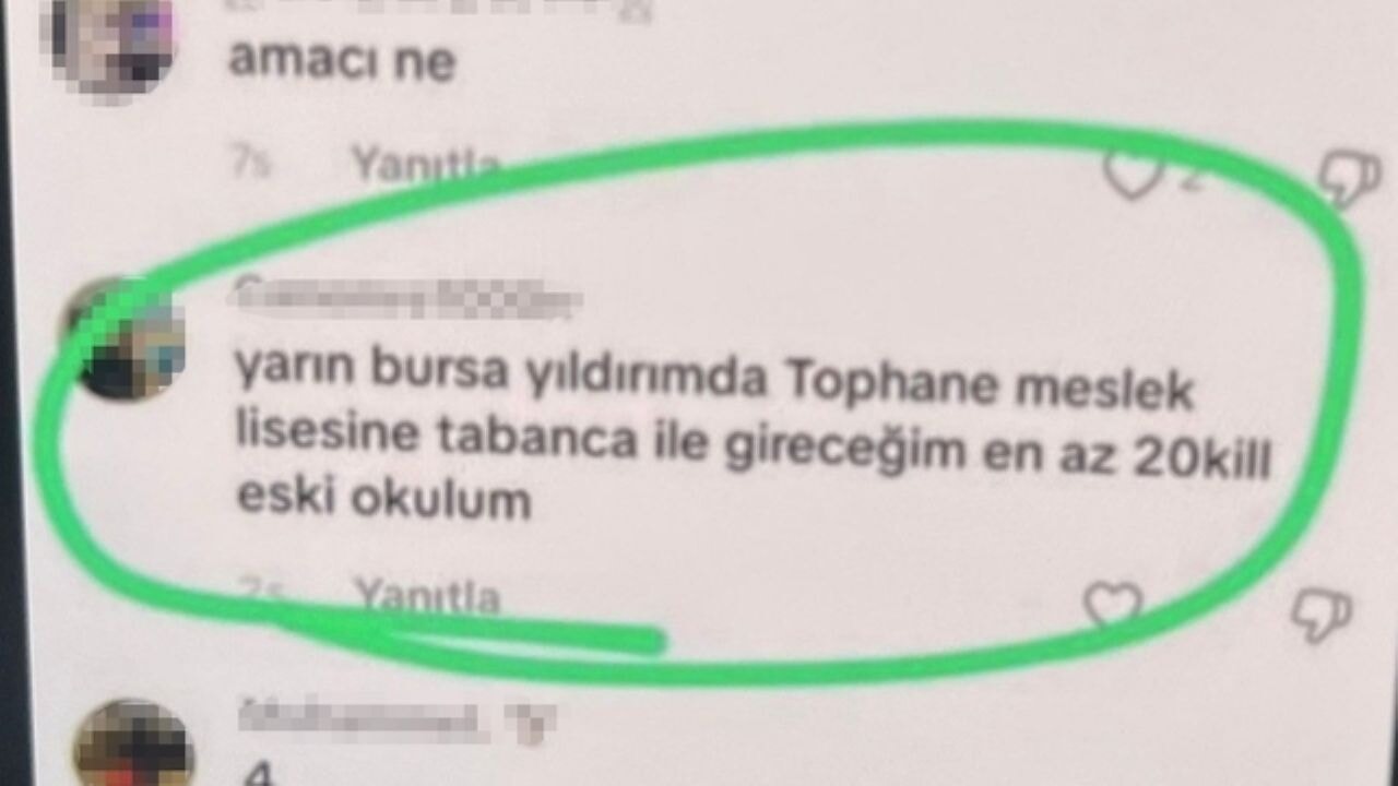 Okul saldırısı planı engellendi: 'Sıra bende'