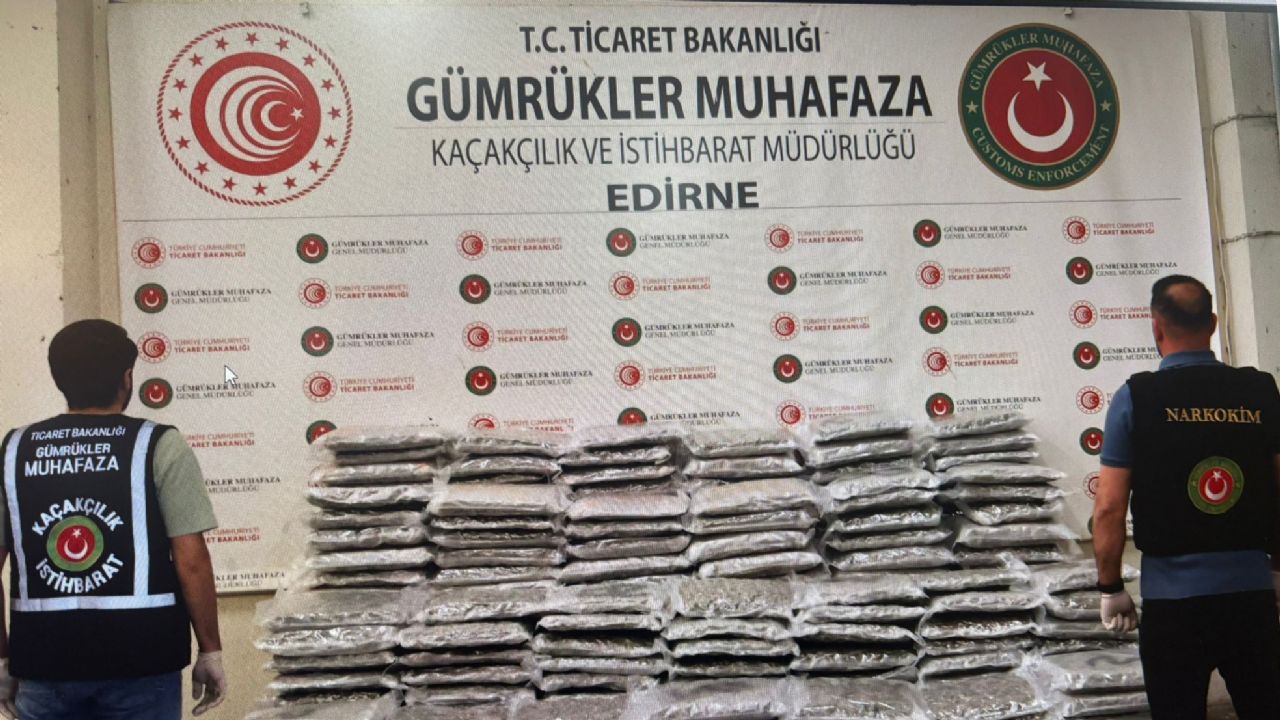 Gümrükte 420 kilo uyuşturucu madde yakaladı