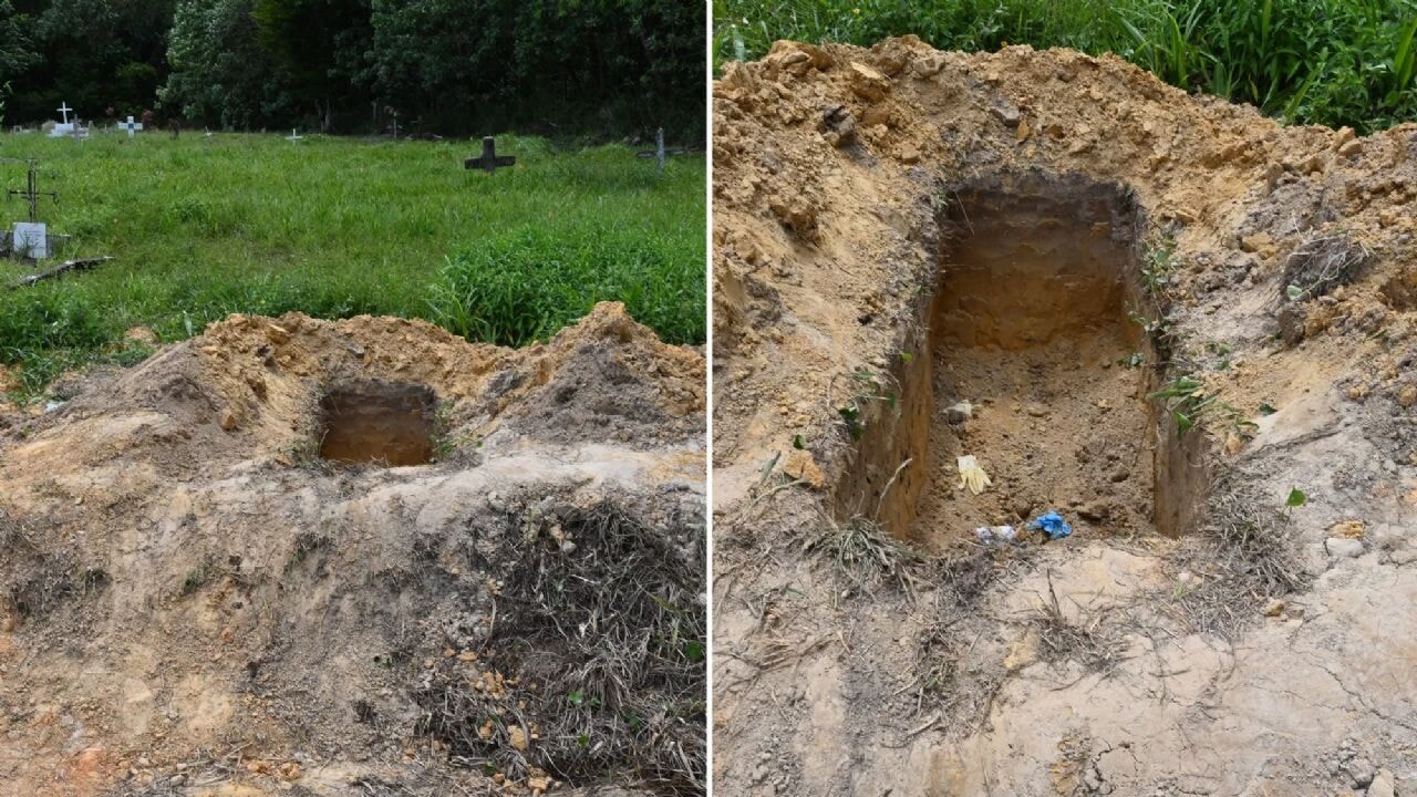 Mezarlıkta 50 bebek cesedi bulundu