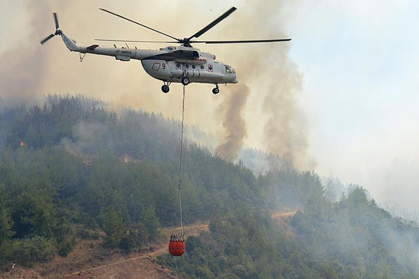 Eroğlu: Orman yangınlarında 'terör izi' yok