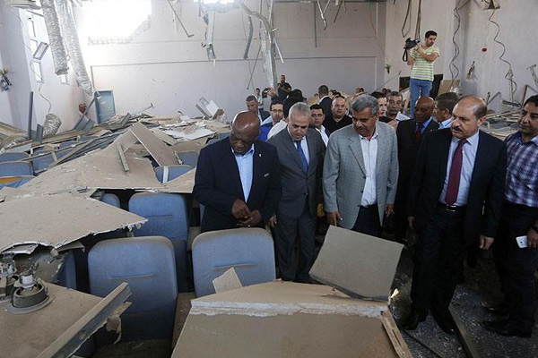 FIFA heyeti Gazze Şeridi'nde