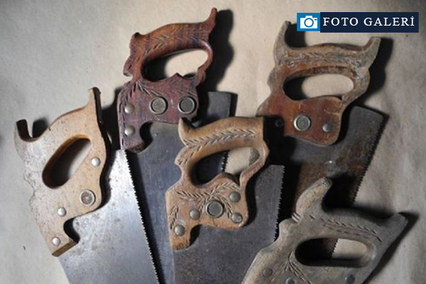 Paslı testereleri öyle bir şeye çevirdi ki